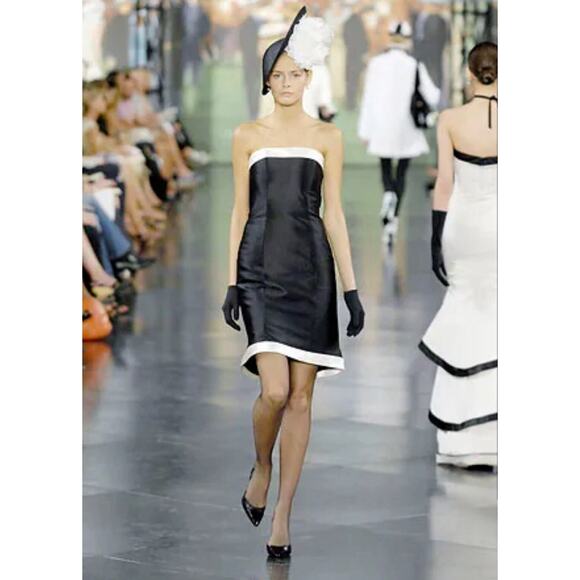 Ralph Lauren Collection Strapless Cocktail MiniDress Evening Runway Spring 2008 - Picture 8 of 16